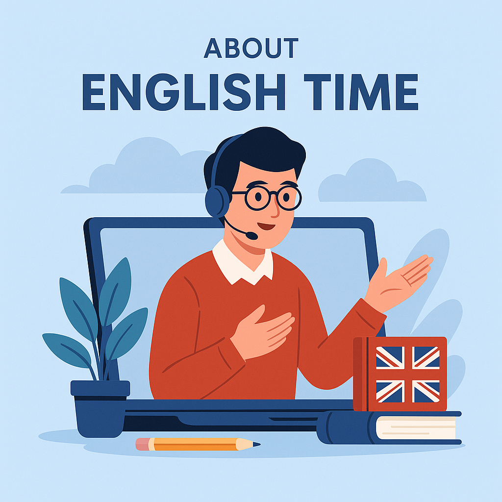 Imagem representativa da seção Sobre a English Time